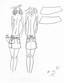 Skirt By William Shepherd Designs